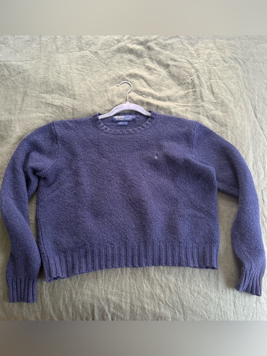 Ralph Lauren Sweaters - Vintage Polo by Ralph Lauren Women's Crewneck Sweater in Navy